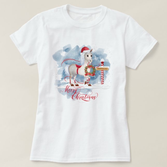 Lovers jul North Pole T Shirt (Design framsida)