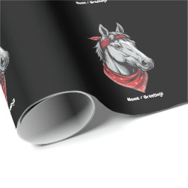 Lovers Red Bandana Girls Women Cute Presentpapper