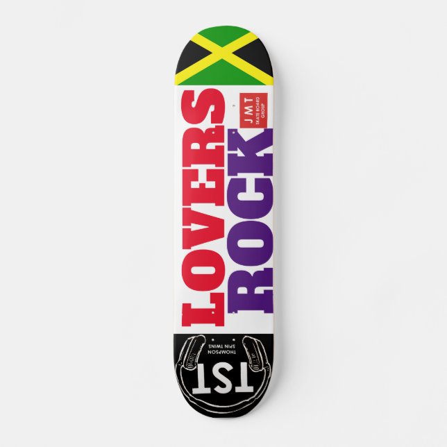 LOVERS ROCK Skateboard (Framsida)
