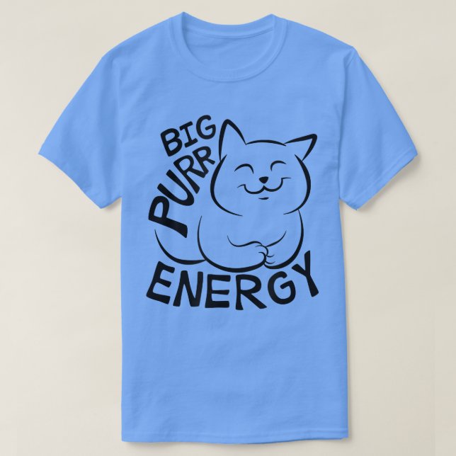Lovers, stor energikatt  t shirt (Design framsida)