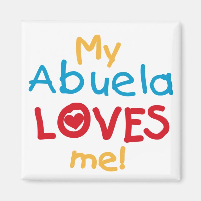 LOVESMEabuela Magnet (Framsidan)
