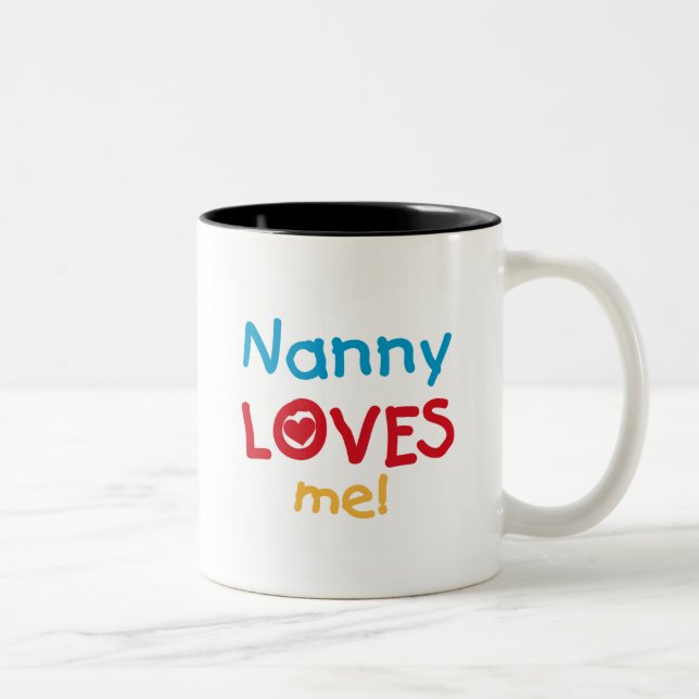 LOVESMEnanny Två-Tonad Mugg (Höger)