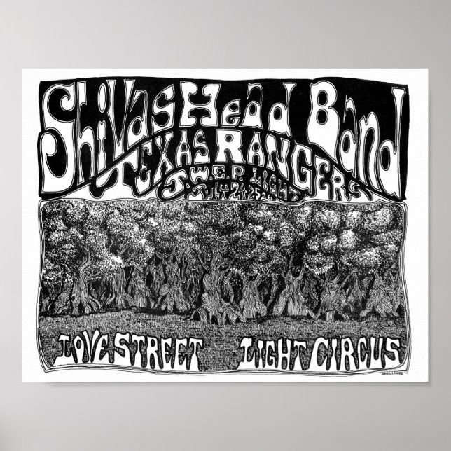 LoveStreetLightCircusflyer Jul24,25&26'70 Poster (Framsidan)