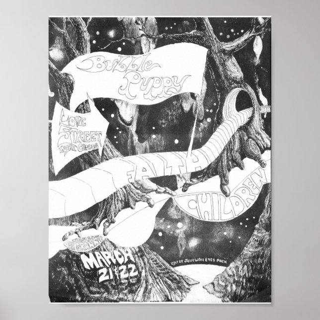 LoveStreetLightCircusflyer Mar21&22'69 Poster (Framsidan)
