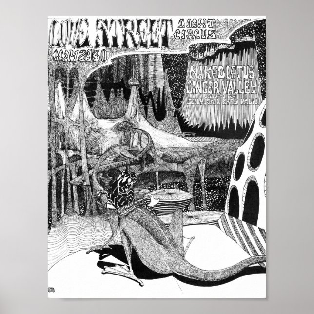 LoveStreetLightCircusflyer May29&30'70 Poster (Framsidan)