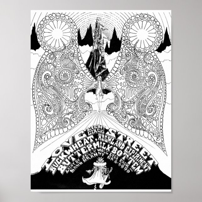 LoveStreetLightCircusflyer NoDate Poster (Framsidan)