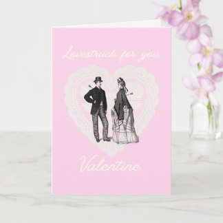 Lovestruck for you, Valentine Valentine's Day Card Kort