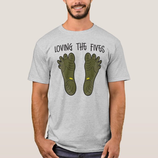 Lovethefives. T Shirt (Framsida)