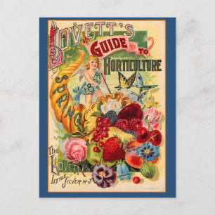 Lovets Guide to Horticulture Art on Cards Vykort