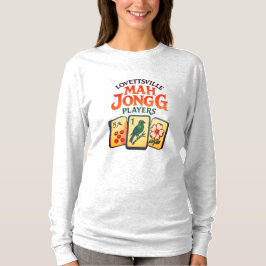 Lovettsville Mah Jongg Player Long Sleeve T Shirt