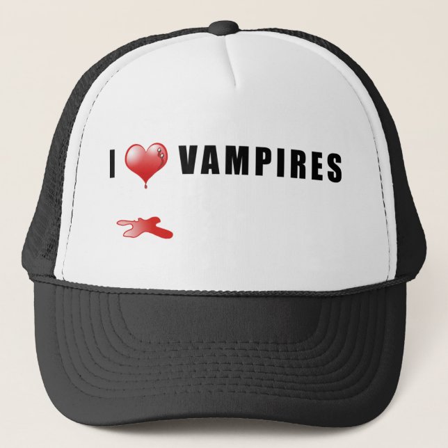 LoveVampires hatt Truckerkeps (Framsida)