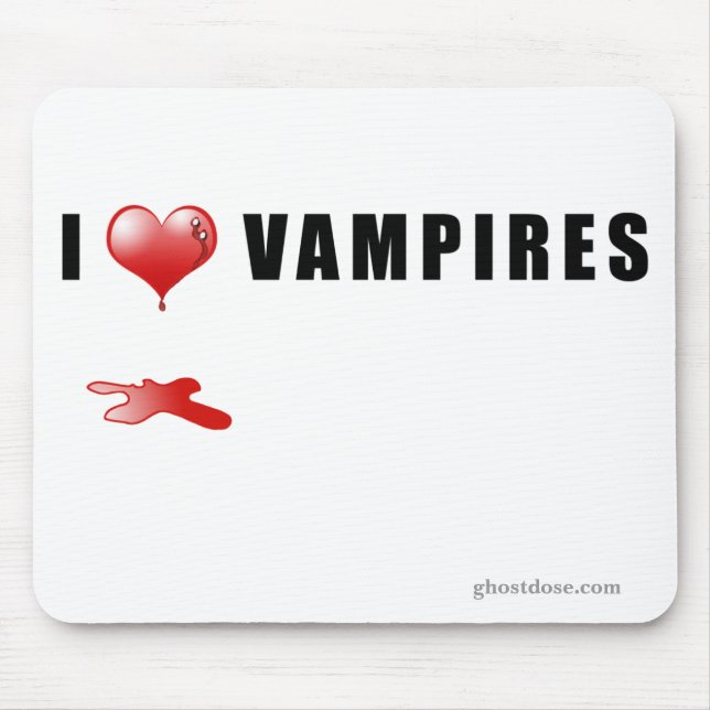 LoveVampires MousePad Musmatta (Framsidan)