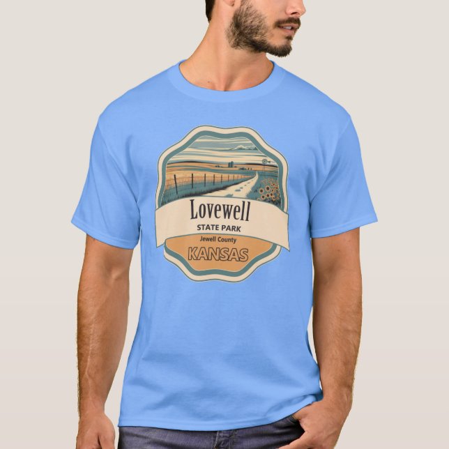 Lovewell State Park1 T Shirt (Framsida)