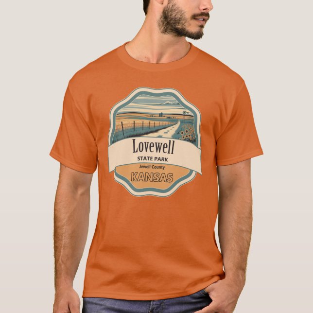 Lovewell State Park T Shirt (Framsida)