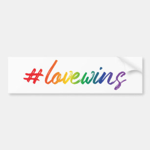 #LoveWins Bildekal