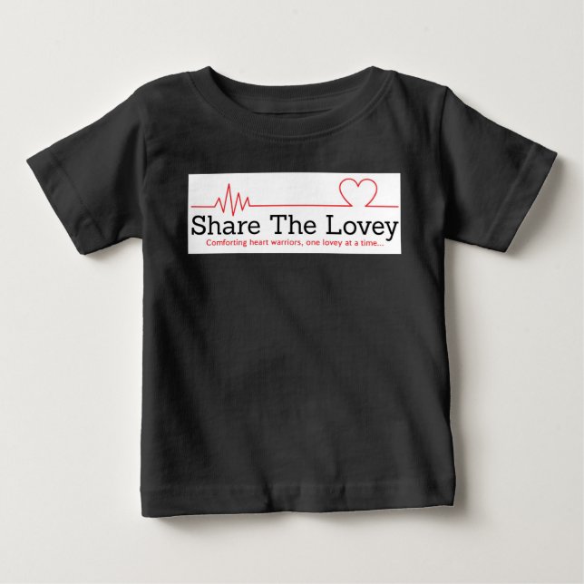  Lovey Infant Raglan Shirt Tröja (Framsida)