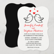 Lovfåglar och ördar Röda och svarta Bröllop