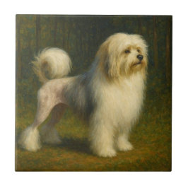 Lövhund Kakelplatta