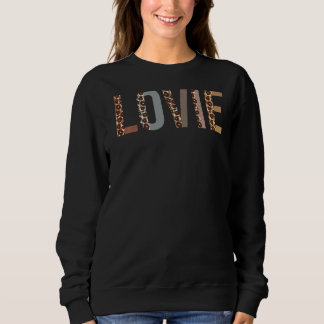 Lovie Leopard Print Mamma Cute Mors dag Grandma T Shirt