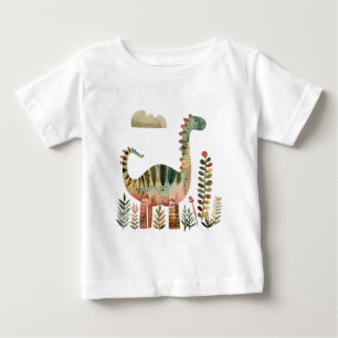 Lövig Dino-scen – Söt dinosaurie-tröja för barn T Shirt