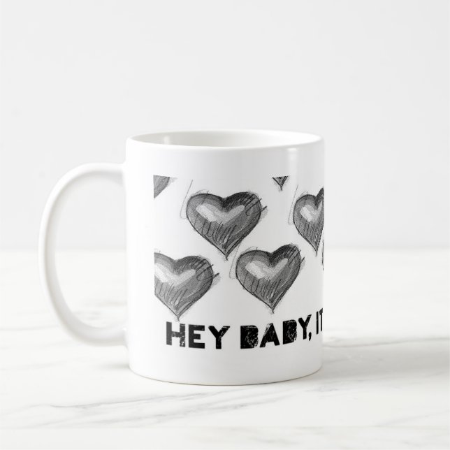 Lovin kaffeTime vit mugg för 11 uns klassikervit (Vänster)