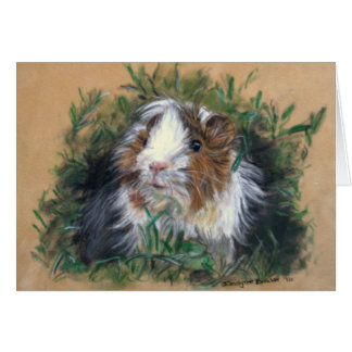Lovin' lavender Guinea Pig / Cavia OBS Kort