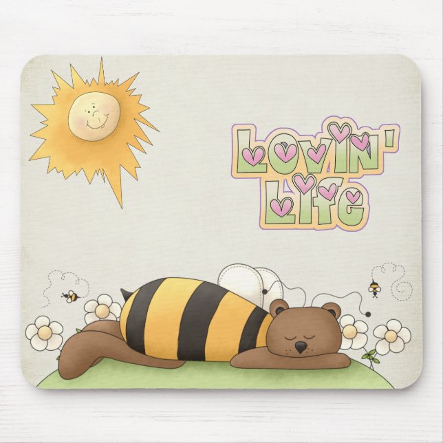 Lovin Life Mousepad Musmatta (Framsidan)