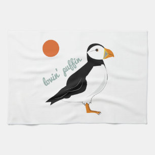 Lovin Puffin Kökshandduk