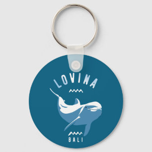 Lovina Bali - Swimming med delfiner Nyckelring