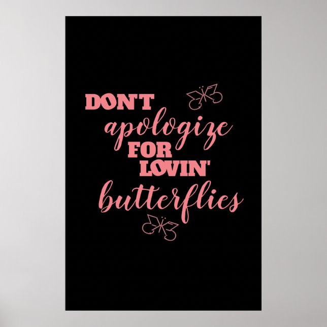 Lovin'Butterflies... Poster (Framsidan)