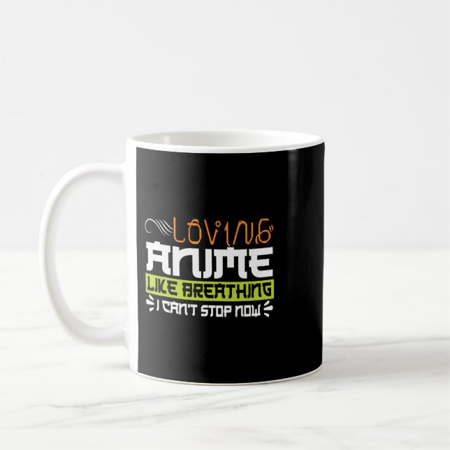 Loving Anime citerar som bryggning Kaffemugg (Vänster)