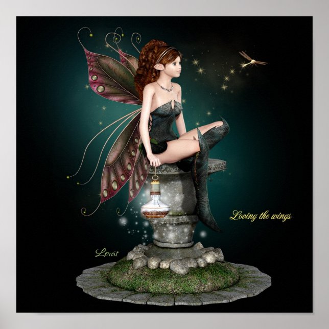 Loving av vingar poster (Framsidan)