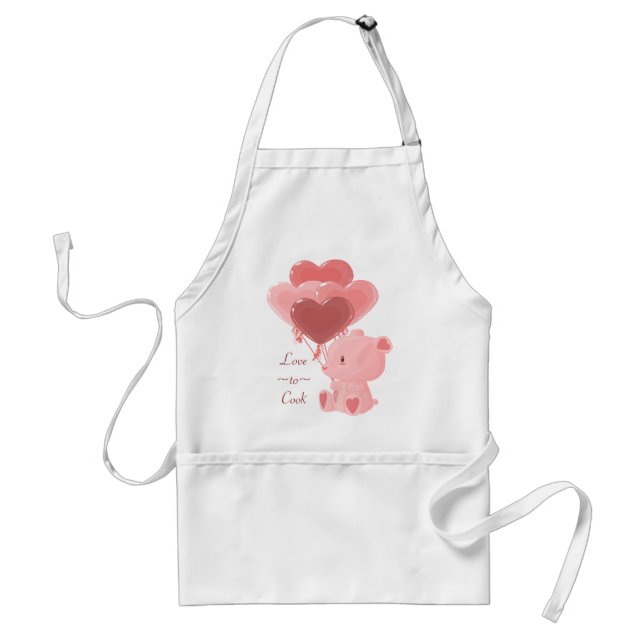 Loving Bear Apron Förkläde (Framsidan)