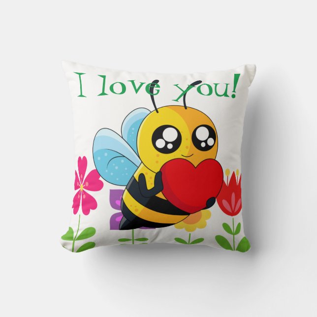 Loving Bee Kudde (Framsida)