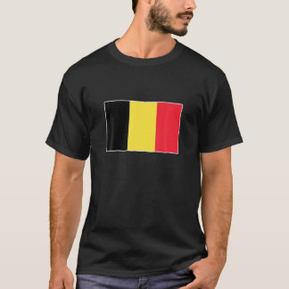 Loving Belgium Flagga Patriotic Belgium Sports Sup T Shirt