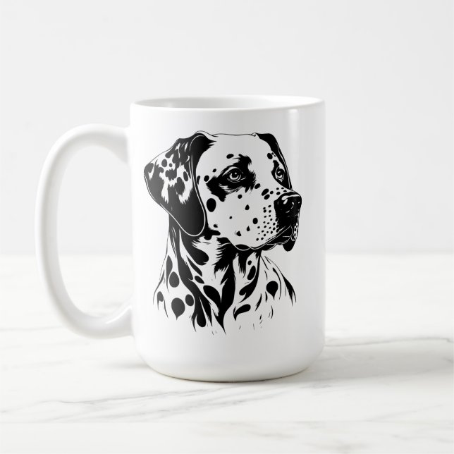 Loving Dalmatian Kaffemugg (Vänster)
