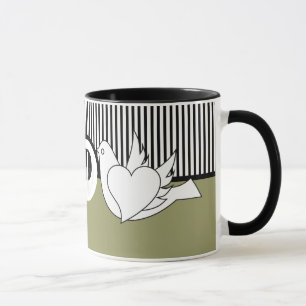 Loving Doves Bröllop Mugg