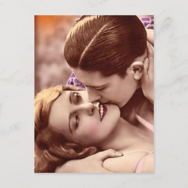 Loving Embrace Fransk vykort (Framsida)