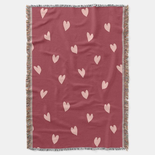Loving Embrace Throw Blanket Filt (Framsidan Vertikal)