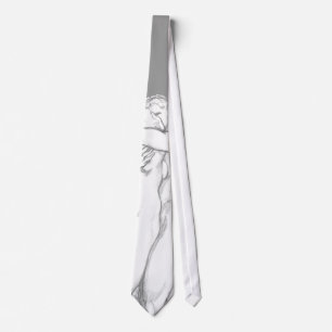 Loving Embrace Tie Äkta kärlek Art Necktie Slips
