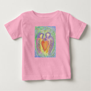 Loving Guardian Änglar Heart Art Barn T-Shirts
