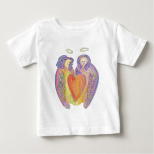 Loving Guardian Änglar Heart Art Barn T-Shirts