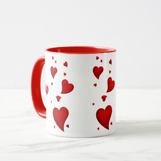 Loving Hearts 2 Mugg (Framsida vänster)