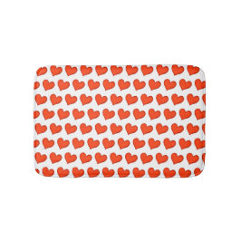 Loving Hearts Bath Mat Badrumsmatta