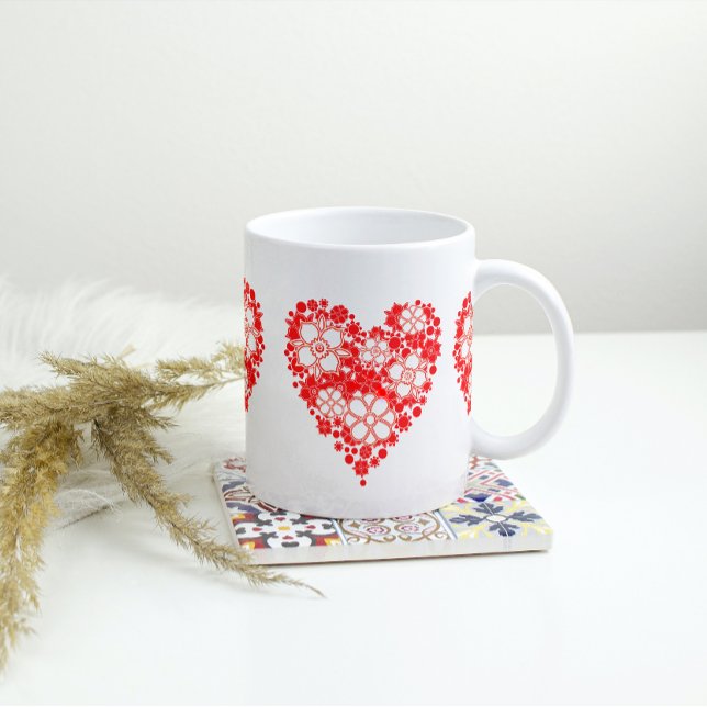 Loving Hearts Giant Coffee Mugg Jumbo Mugg (Skapare uppladdad)