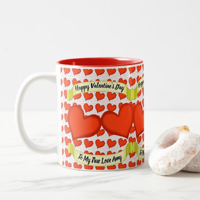 Loving Hearts Mugg (Med munk)