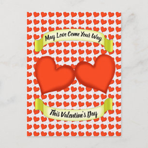 Loving Hearts vykort
