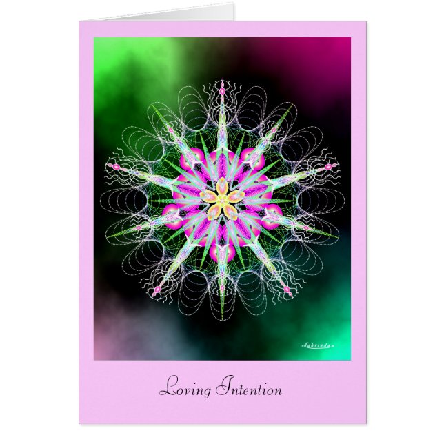 Loving Inention Hälsningskort (Framsidan)