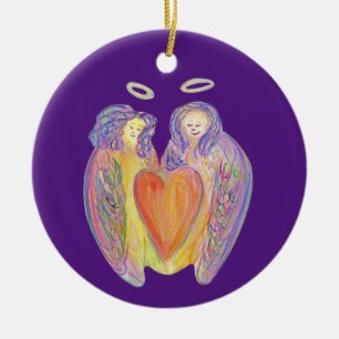 Loving Kind Guardian Änglar Helgdag Gift Ornament