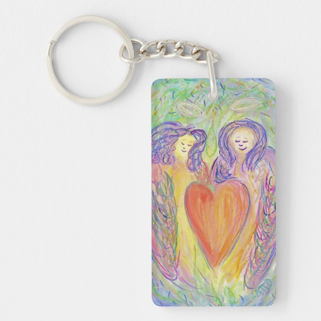 Loving Kindness Guardian Angel Anpassningsbar Art  (Framsidan)